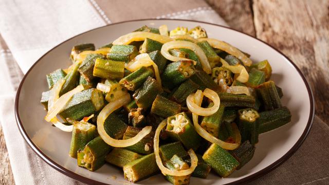 tumis okra