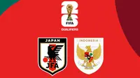 Kualifikasi Piala Dunia 2026 Zona Asia - Jepang Vs Timnas Indonesia - Ilustrasi Logo (Bola.com/Adreanus Titus)