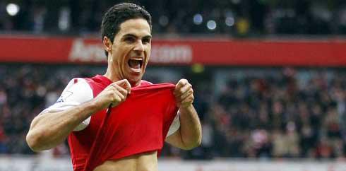 Mikel Arteta (AFP PHOTO/IAN KINGTON)