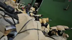 Jelang Lebaran jasa penyedia jasa pengiriman barang di Sleman, Yogyakarta terus kebanjiran order.