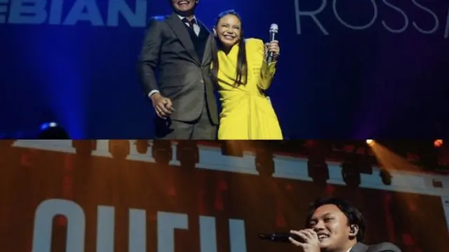 Gaya Rossa saat Konser di Malaysia