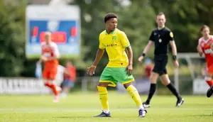 Ajay Tavares pemain Norwich yang direkrut Barcelona. Dia masih berusia 18 tahun. (Norwich)