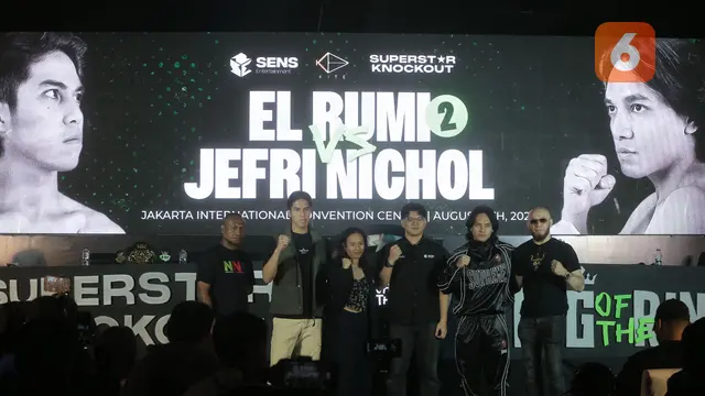 Foto: El Rumi dan Jefri Nichol Tebar Psywar Jelang Bentrok di Superstar Knockout Volume 3