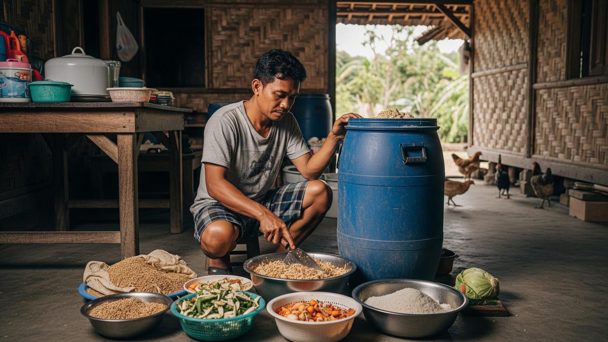 Menu Pakan Ayam Kampung Sistem Umbaran agar Cepat Gemuk Alami dan Hemat Biaya