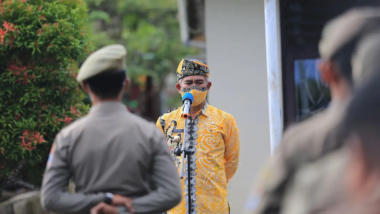 Wali Kota Tarakan Minta Satpol PP Tetap Humanis Saat Tegakkan Aturan PPKM