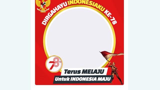 Sederet Twibbon HUT RI ke-78 yang bisa kamu buat dan bagikan di seluruh sosial media yang kamu punya.