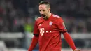 3. Franck Ribery (Bayern Munchen) - Pemain asal Prancis ini memutuskan hengkang dari Allianz Arena setelah 12 tahun mengabdi. Pria berusia 36 tahun itu sudah mencatatkan 422 laga dengan torehan 123 gol dan 183 assist. (AFP/Christof Stache)