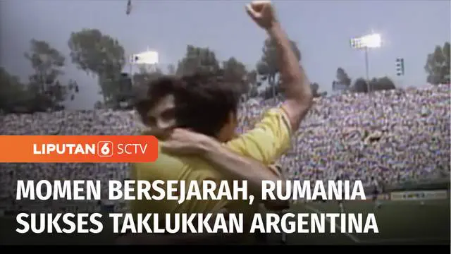 Bukan piala dunia namanya kalau tidak memunculkan kejutan. Salah satunya adalah laga perdelapan final Piala Dunia 1994 yang mempertemukan Argentina kontra wakil eropa Rumania. Meski sarat bintang, Tim Tango harus mengubur dalam mimpi mereka.
