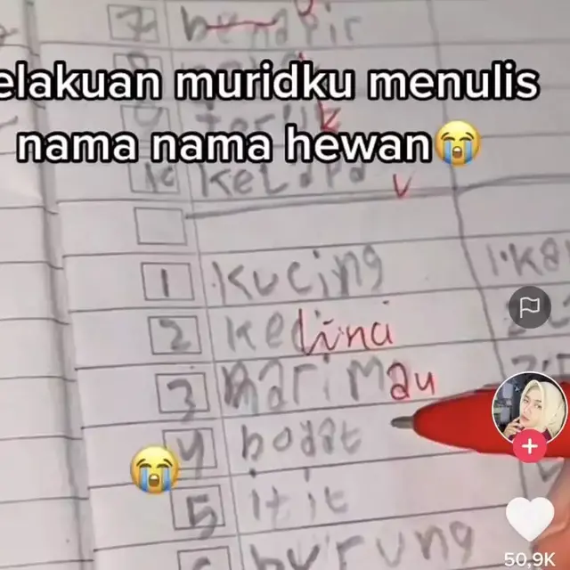 6 Jawaban Murid Tulisan Tangannya Sulit Dipahami Ini Bikin Guru Mikir Keras