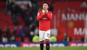 Penyerang Manchester United Jadon Sancho. (Oli SCARFF / AFP)