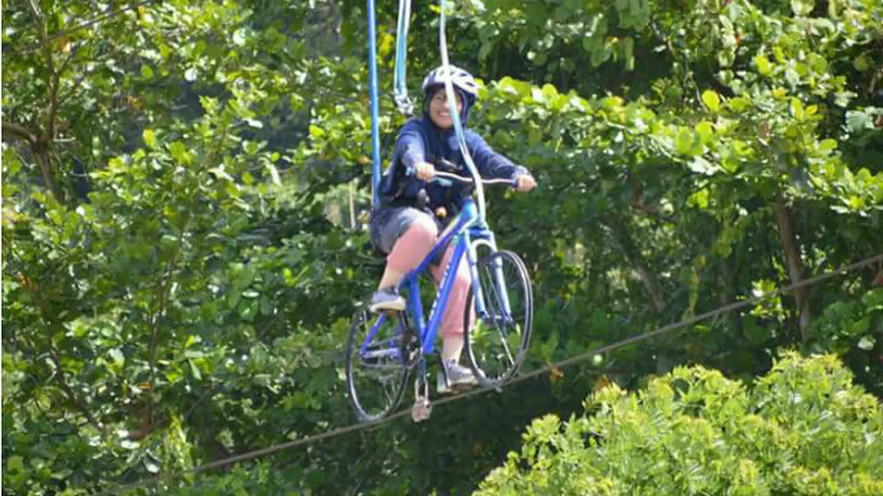 Wahana Baru Wisata Lombongo Gorontalo yang Memacu Adrenalin