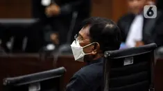 Majelis hakim  menyatakan bahwa Pengadilan Tipikor Jakarta berwenang memeriksa dan mengadili perkara yang menjerat Johnny G Plate. (Liputan6.com/Johan Tallo)