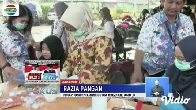 BPOM Temukan 3 Produk Pangan Mengandung Boraks di Pasar Kramat Jati