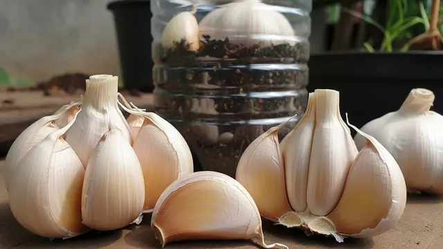 Cara Menanam Bawang Putih di Botol Plastik, Praktis untuk Pekarangan Sempit dan Mudah Dipanen