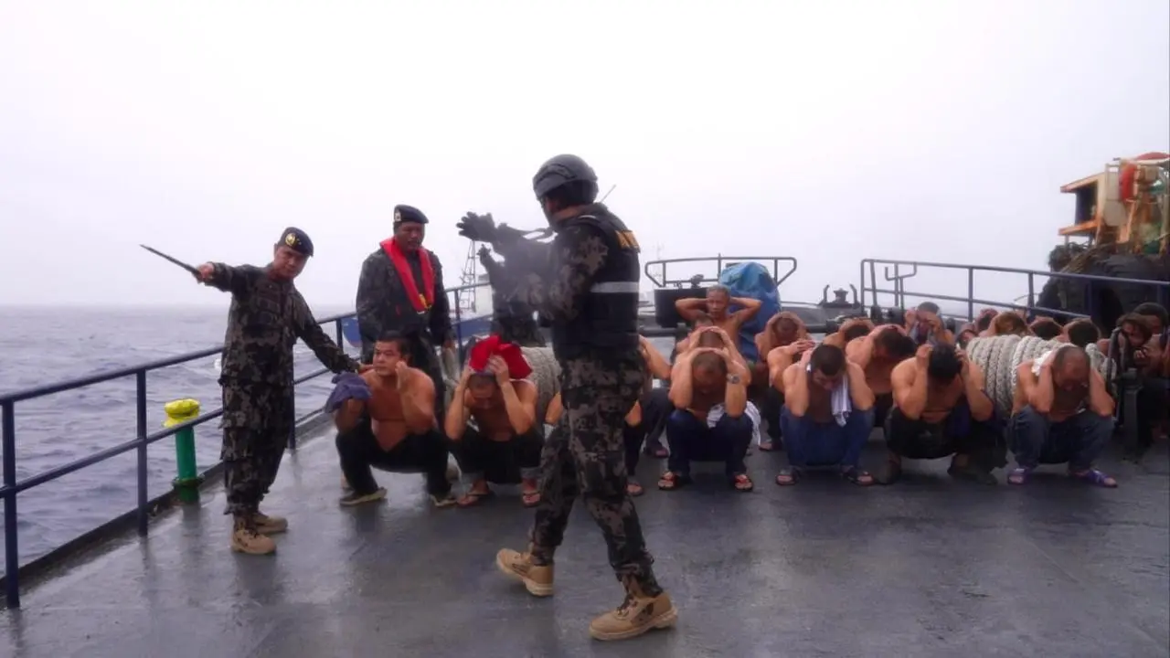 KKP Amankan Kapal Asing Berbendera Rusia di Laut Arafura