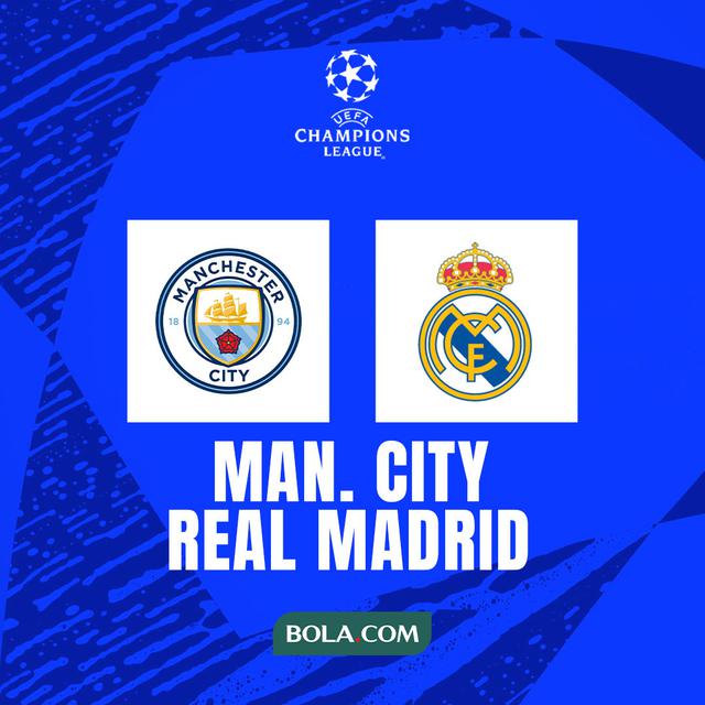 Liga Champions - Man City Vs Real Madrid