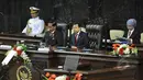 Presiden Joko Widodo (kiri) bersama Ketua DPR RI Setya Novanto saat mengikuti Konferensi Parlemen Asia Afrika di Gedung Nusantara, Jakarta, Kamis (23/4/2015). (Liputan6.com/Andrian M Tunay) 