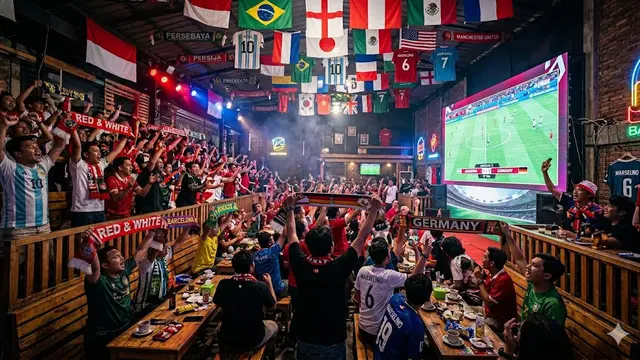 7 Desain Warung Kopi untuk Nobar Piala Dunia 2026 yang Bikin Ramai Pengunjung