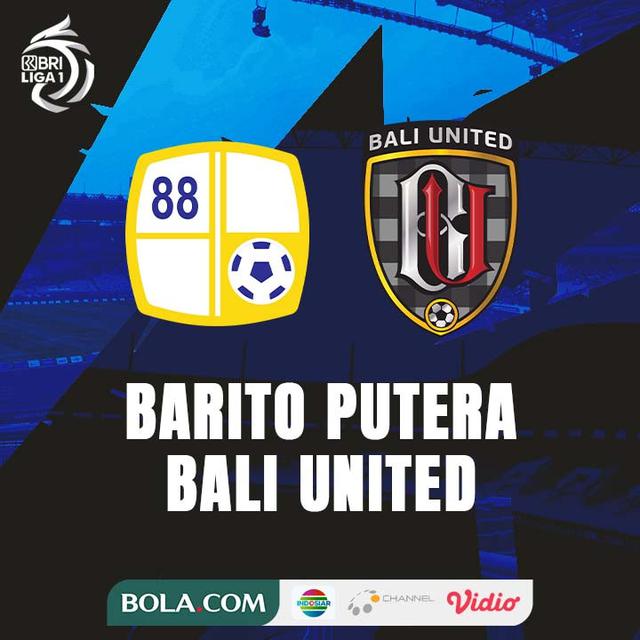 BRI Liga 1 - Barito Putera Vs Bali United