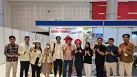 Stand UWK Surabaya pada pameran Decorintex 2023.