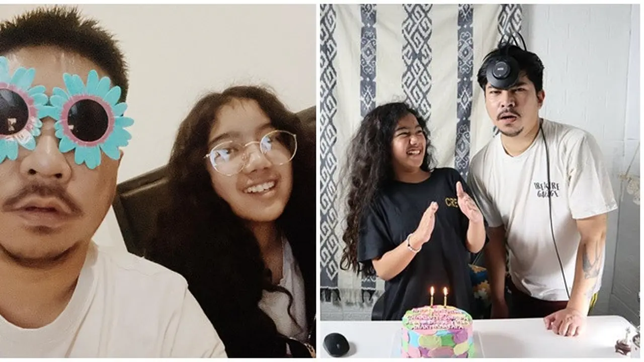6 Potret Kedekatan Dimas Akira dan Putri Sulung Sheila Marcia, Bak Anak Kandung