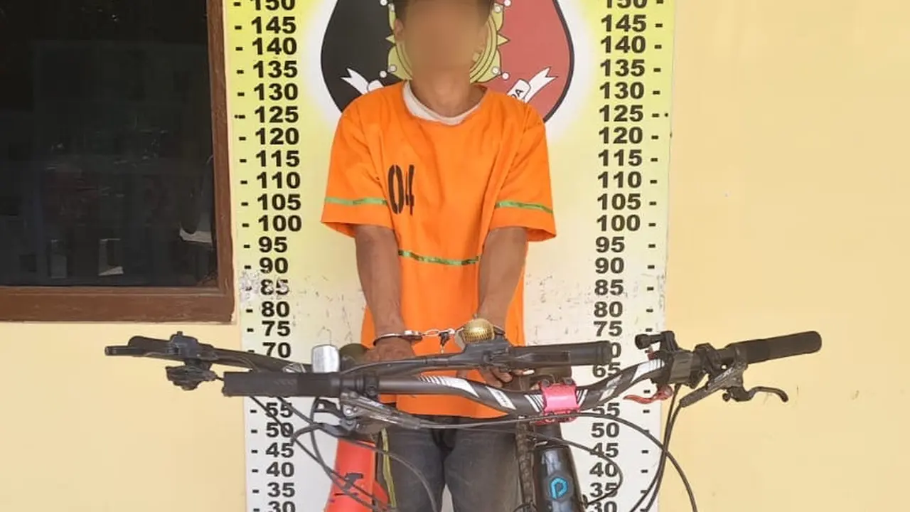 Pencuri sepeda mewah tertangkap di Simalungun