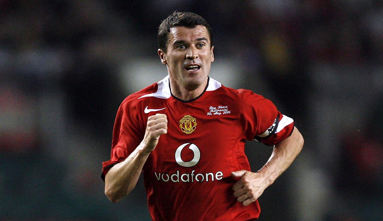Roy Keane (469) - Keane menjadi andalan lini tengah Manchester United pada era Sir Alex Ferguson. Pemain asal Irlandia ini 469 kali dimainkan oleh Sir Alex Ferguson. (AFP/Andrew Yates)