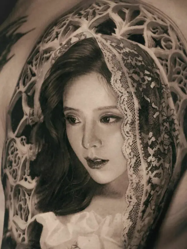 8 Potret Tato Super Realistis Ini Bikin Takjub, Bak Lukisan Nyata