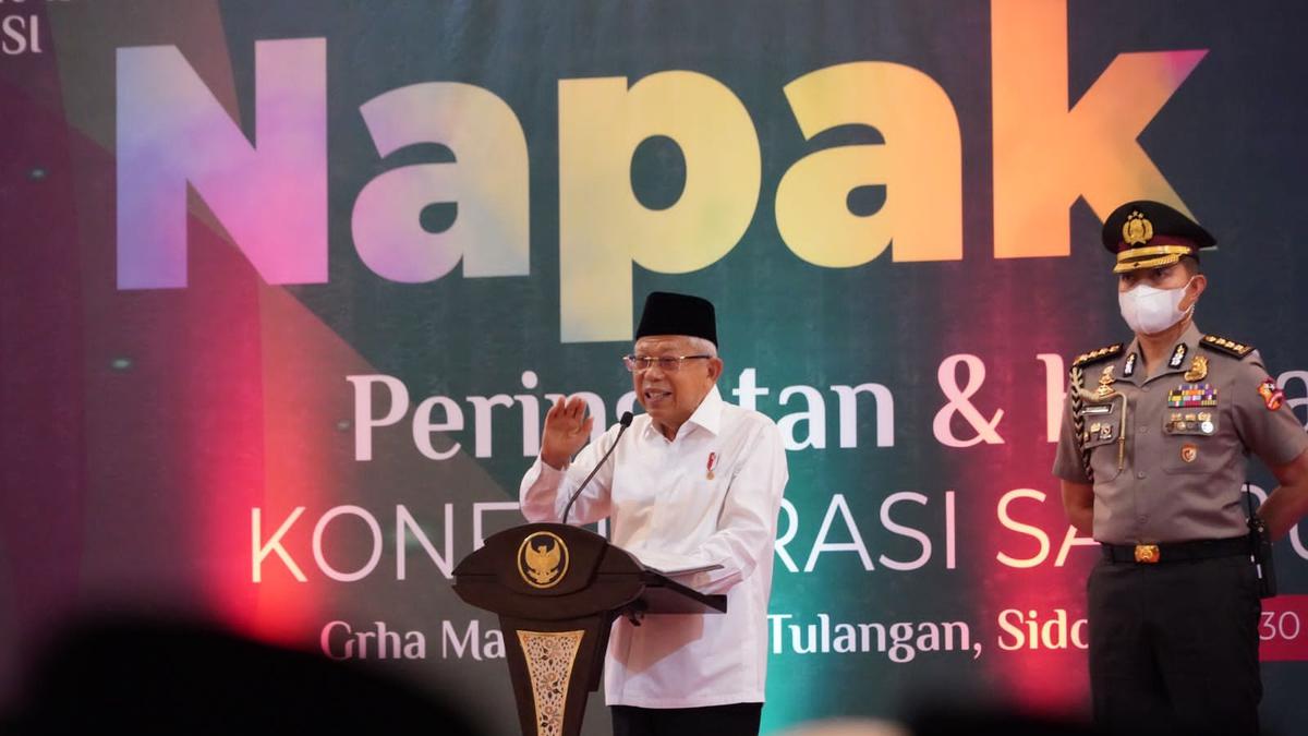 Kala Ma'ruf Amin Blak-Blakan Soal Kunci Sukses dari Santri hingga Jadi Wapres
