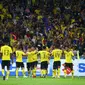 Timnas Malaysia saat menjamu Myanmar di Stadion Nasional Bukit Jalil, Kuala Lumpur, pada penyisihan Grup A Piala AFF 2018. (Bola.com/AFF Suzuki Cup)