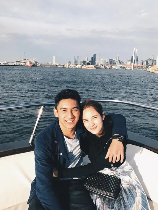 Seperti yang sudah diketahui sebelumnya, kini Chelsea Islan sudah tak lagi malu-malu menunjukkan kisah cintanya pada masyarakat. (instagram/dhaffawardhana)