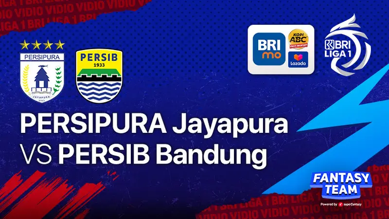 Saksikan Streaming BRI Liga 1 Malam Hari Ini : Persib Bandung Vs Persipura Jayapura di Vidio