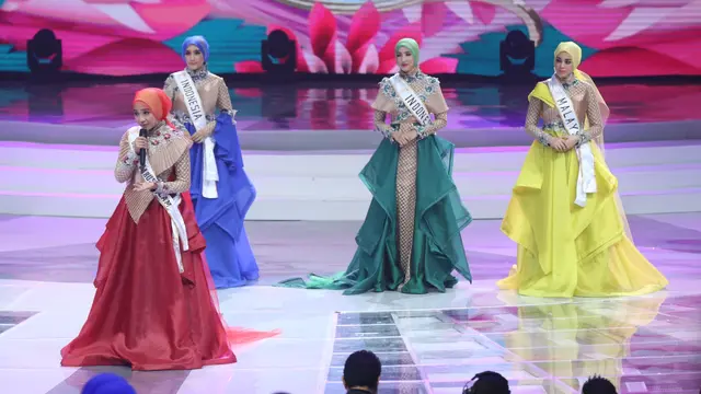 [Bintang] Lima Besar Finalis Puteri Muslimah Asia 2018