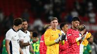 Dean Henderson pada pertandingan uji coba Inggris versus Senegal. (Paul ELLIS / AFP)