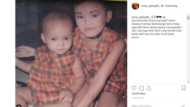Ayu Ting Ting (Foto: Instagram)