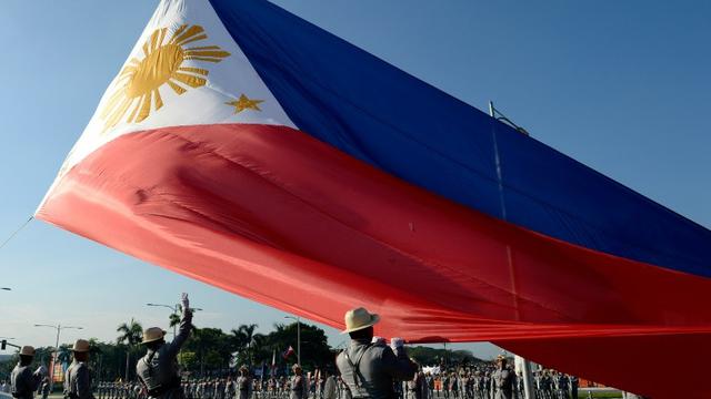 Ilustrasi bendera Filipina (AFP/Noel Cells)