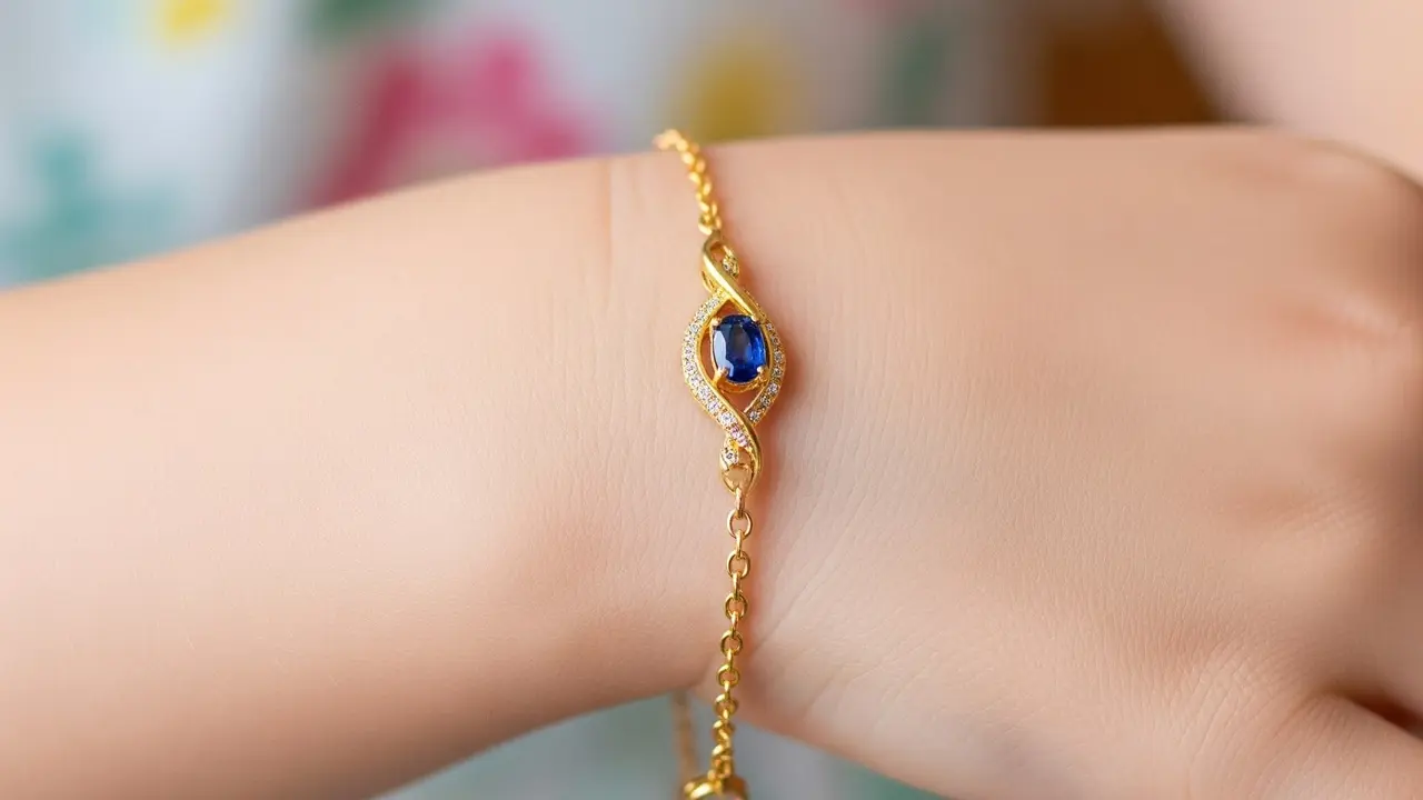 Model Gelang Emas Anak Perempuan SD. Foto: Gemini