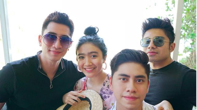 Momen Verrell Bramasta dan Febby Rastanty Saat Liburan Bersama di Bali