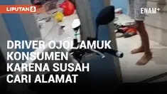 Kesal Sulit Cari Alamat, Driver Ojol di Depok Tendang Motor Konsumen hingga Jatuh
&nbsp;
