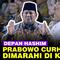 Prabowo bercerita, di keluarganya dulu, sempat kerap dimarahi karena selalu diam saat dijahati.