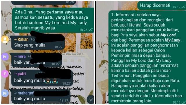 Chat Dosen ke Mahasiswa saat Berikan Aturan Kelas Baru Ini Kocak, Bikin Geleng Kepala
