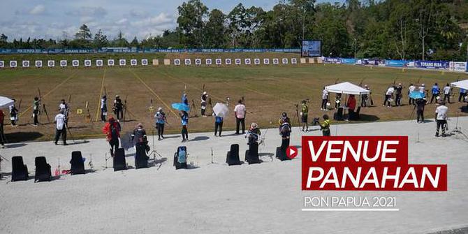 VIDEO: Ini Venue Panahan di PON Papua 2021