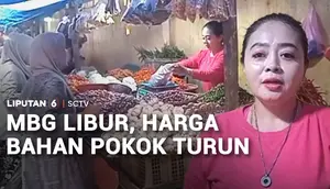 MBG Libur, Harga Bahan Pokok Turun