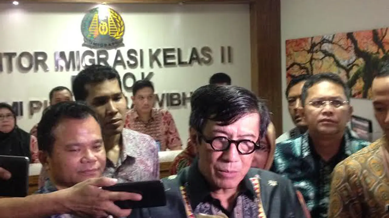 Menkumham Yasonna Laoly