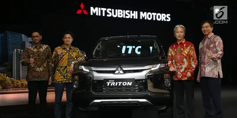 New Mitsubishi Triton Resmi Diperkenalkan ke Publik