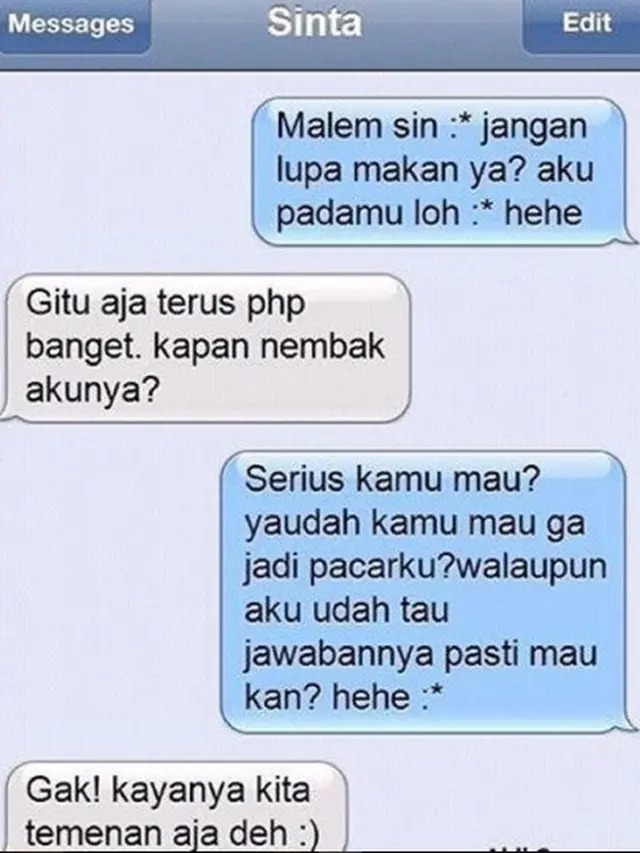 Bukannya Romantis, Obrolan Kocak Saat PDKT Ini Malah Sukses Bikin Orang Ngakak