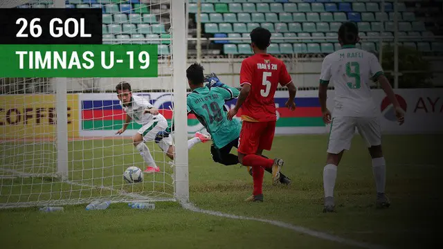 Berita video kumpulan 26 gol Timnas Indonesia U-19 di Piala AFF U-18 2017. Mana yang menjadi gol favoritmu?