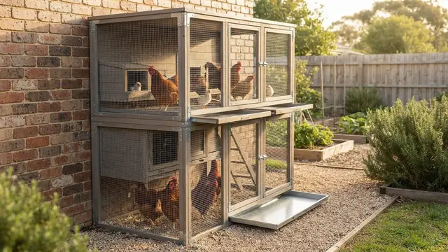 Ide Kandang Ayam Modular Mudah Diperluas Saat Jumlah Ayam Bertambah