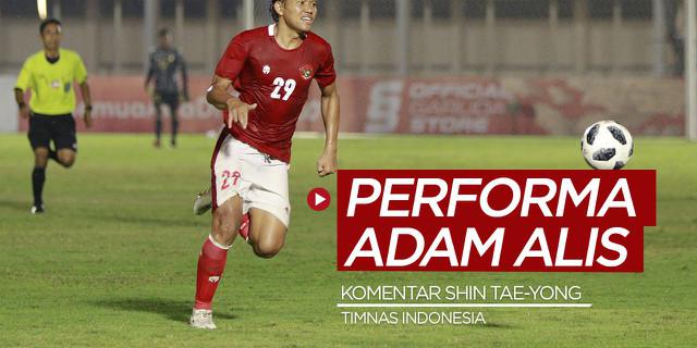 VIDEO: Komentar Shin Tae-yong Soal Penampilan Adam Alis untuk Timnas Indonesia