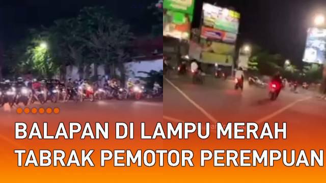 Aksi balapan liar kembali memakan korban di jalan mengundang perhatian.